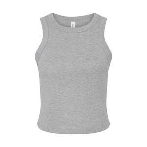 Womens/Ladies Heather Racerback Tank Top / Athletic Grey